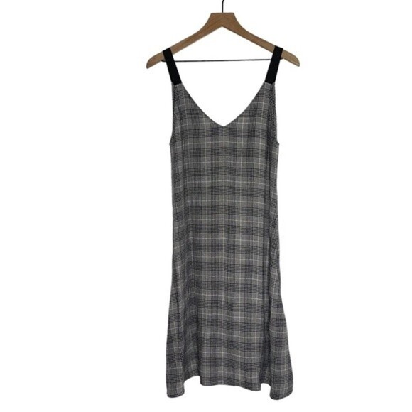 Rag & Bone Dress Womens XS Plaid Print Midi Dress Dark Academia - Picture 1 of 9